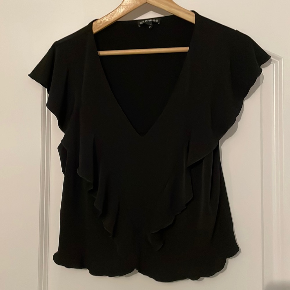 Express cropped blouse